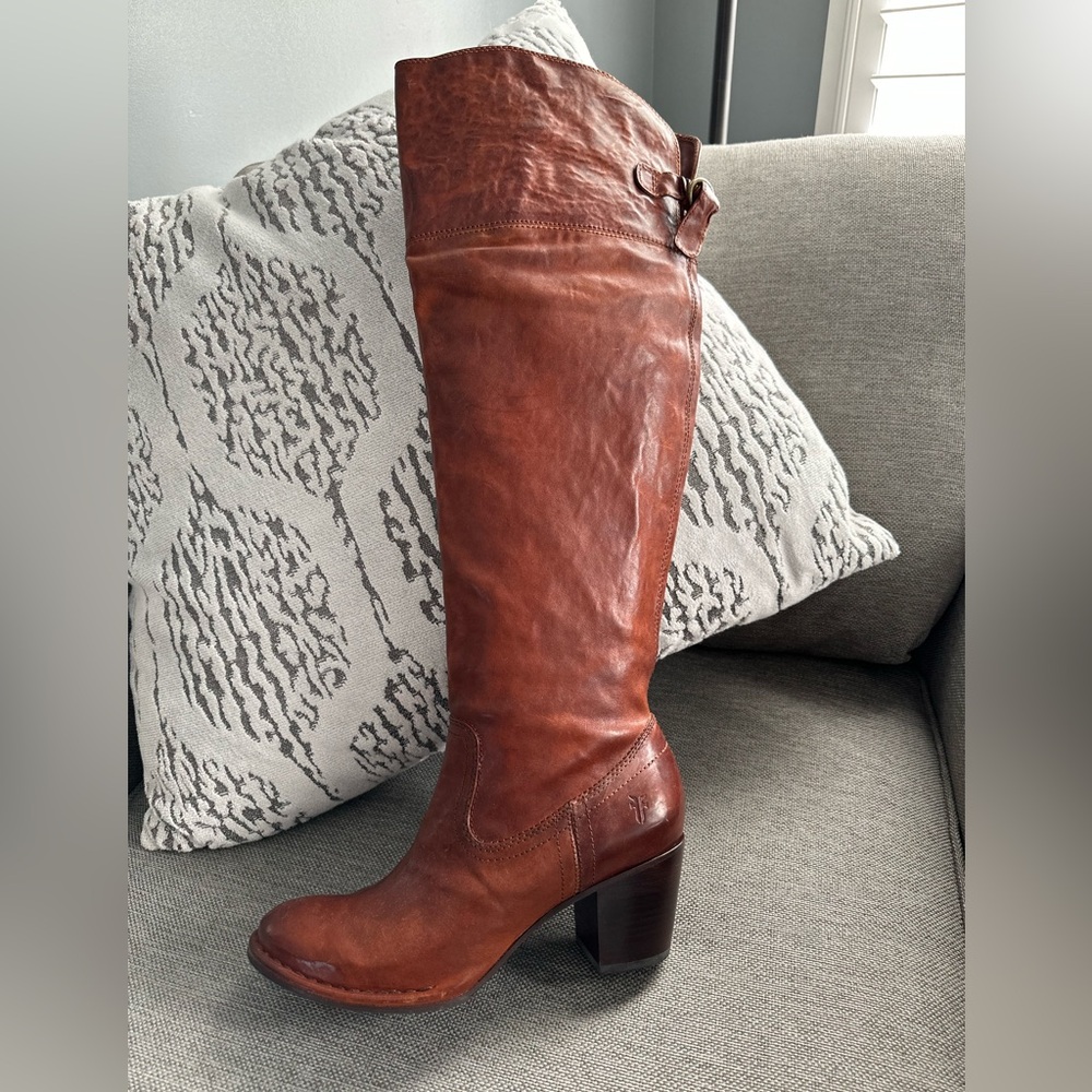Women Frye Lucinda Slouch Over the Knee Boots size 8M